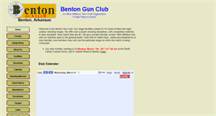 Desktop Screenshot of bentongunclub.org